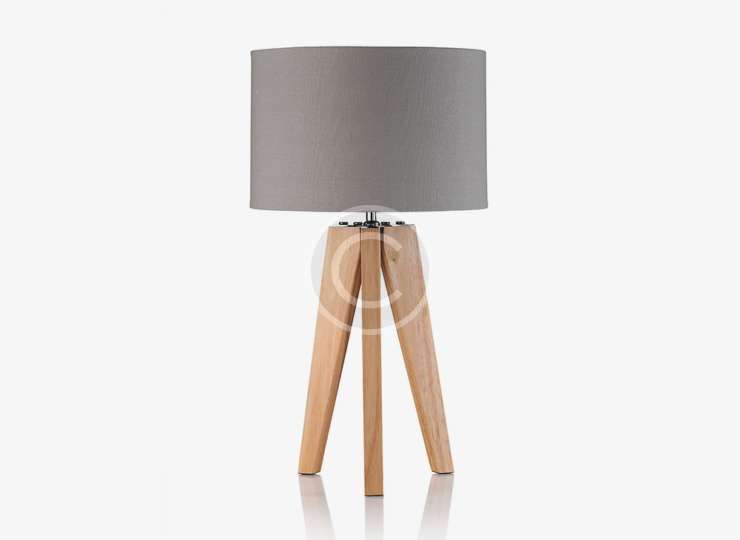 Wooden Table Lamp