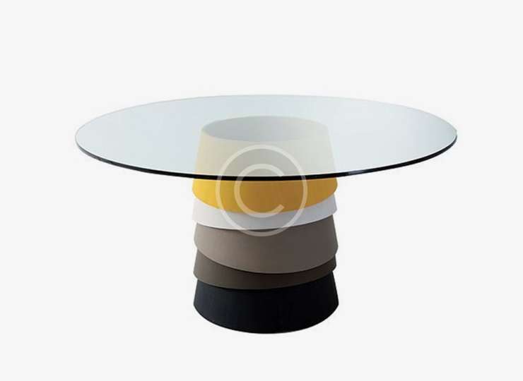 Glass Round Coffee Table